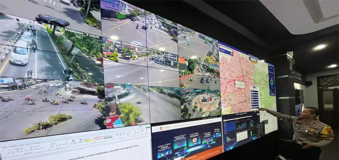 Polresta Solo Perketat Pengamanan Nataru dengan Teknologi Smart City