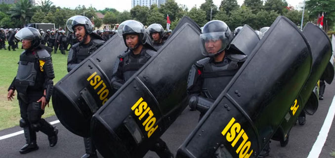 Reuni 212, Personel Gabungan Amankan Kawasan Monas