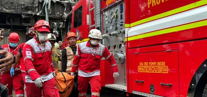 Tragedi Terra Drone 22 Tewas, Korban Terbanyak Terjebak Asap di Lantai 3-4