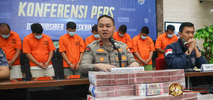 Bareskrim Bongkar Sindikat Judi Online Internasional, 20 Tersangka Diringkus!